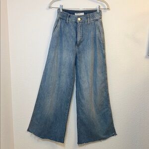Garage Blue Flare‎ Wide-Leg Jeans